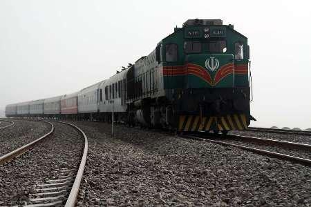 افتتاح آزمایشی راه آهن قزوین- رشت