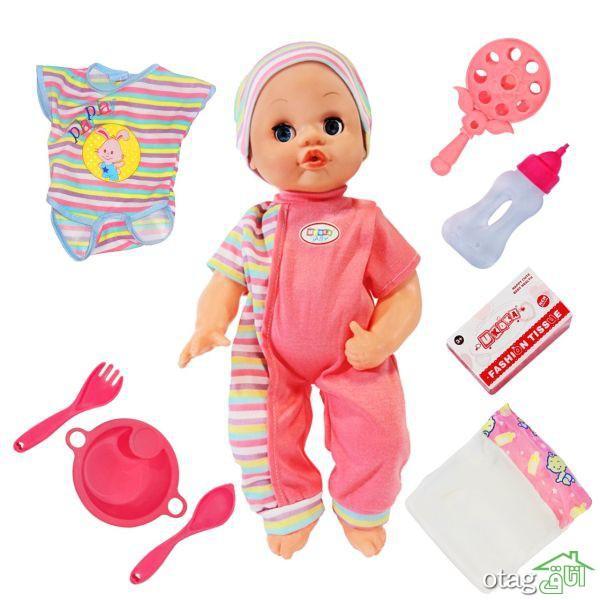 لیست قیمت 41 مدل عروسک نوزاد فانتزی دخترانه