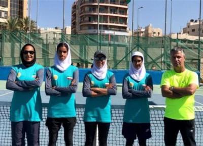 صعود تیم تنیس دختران ایران به رقابت های قهرمانی آسیا