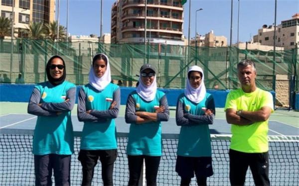 صعود تیم تنیس دختران ایران به رقابت های قهرمانی آسیا